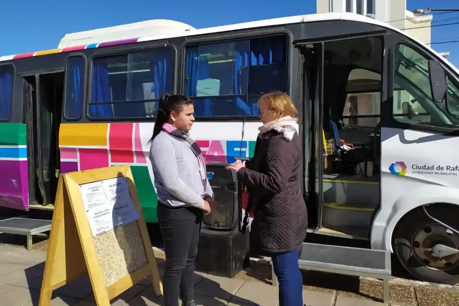 1.300 gestiones en la primera estación de Rafaela en Acción