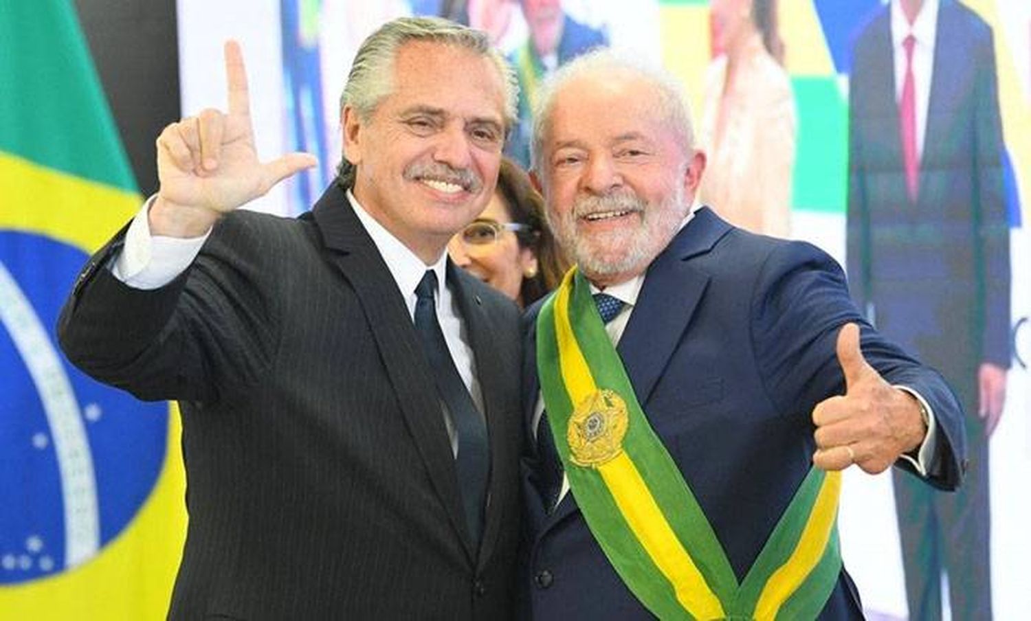 Alberto Fernández en Brasil por la asunción de Lula