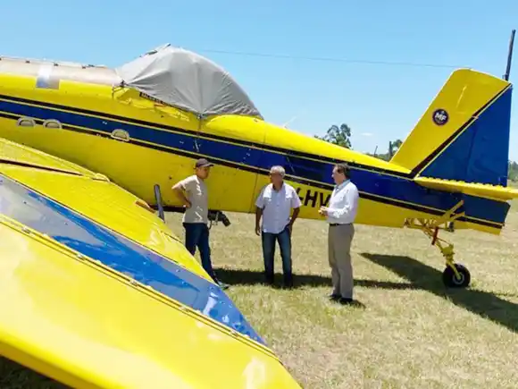 Entre Ríos refuerza la prevención de incendios rurales con medios aéreos