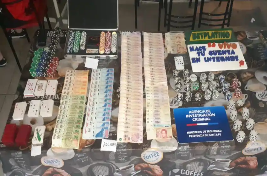 Desbarataron un casino clandestino en zona oeste y detuvieron a diez personas