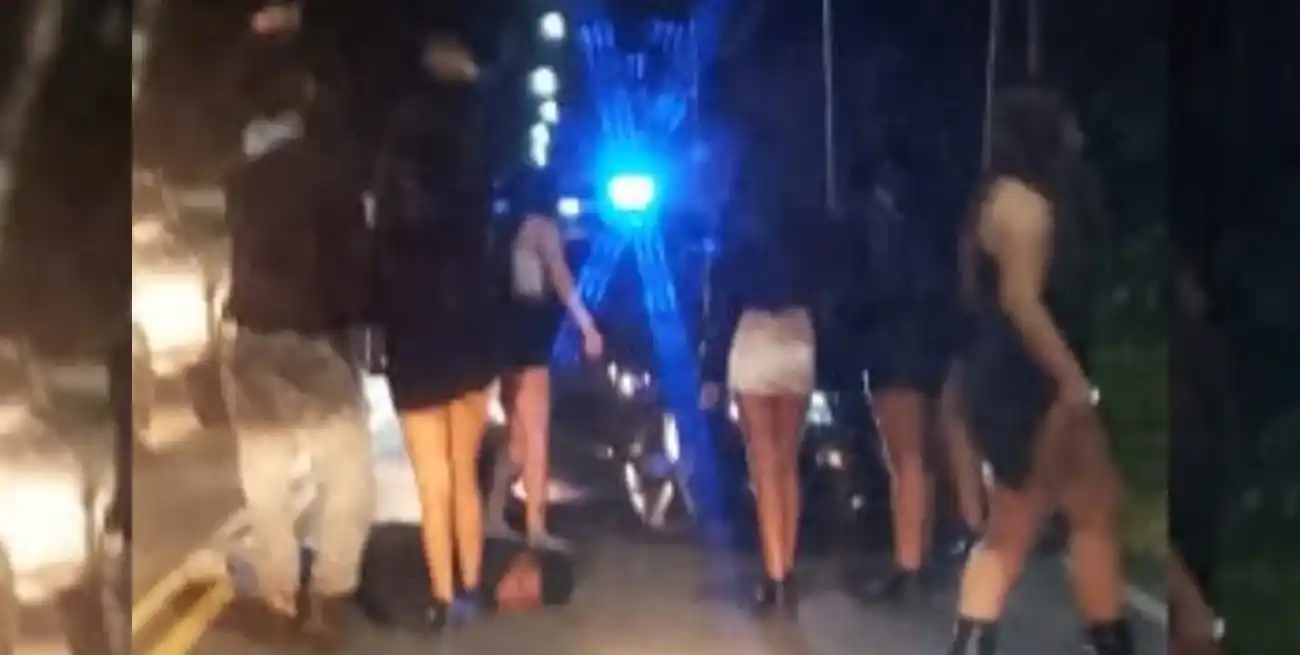 El joven accidentado fue trasladado al hospital Cullen.