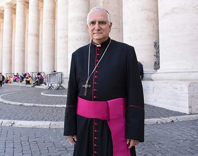 Monseñor Jorge Eduardo Lozano, arzobispo de San Juan de Cuyo