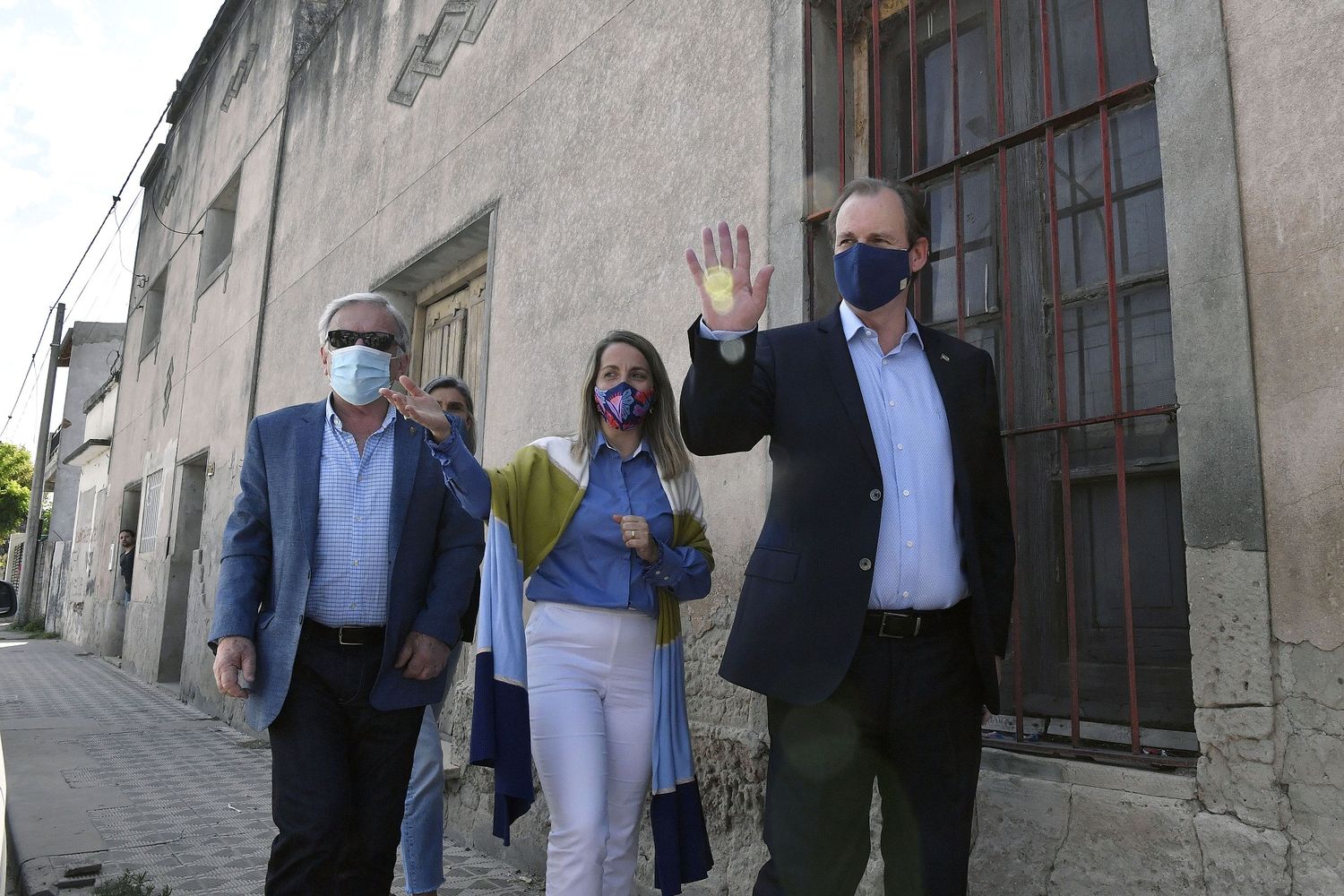 "Nunca voy a permitir que se viole el derecho a la propiedad privada", sentenció Bordet