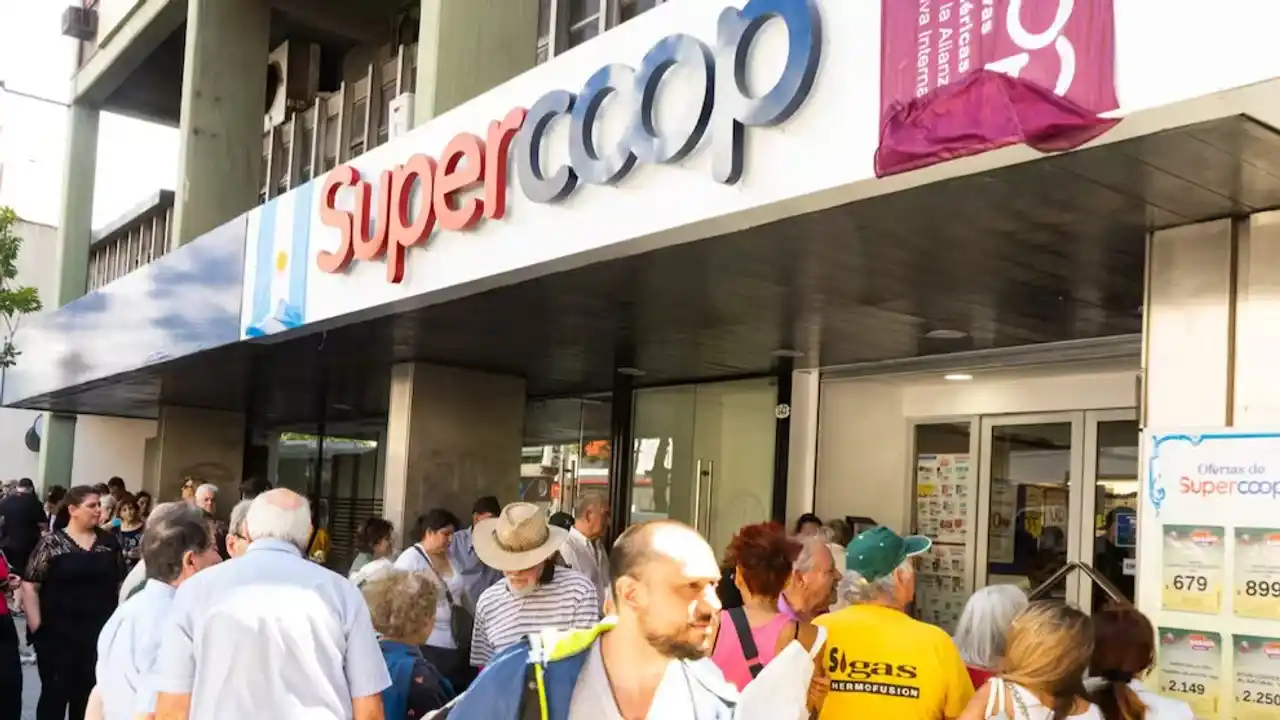 La nueva sucursal del Supercoop en Caballito.
