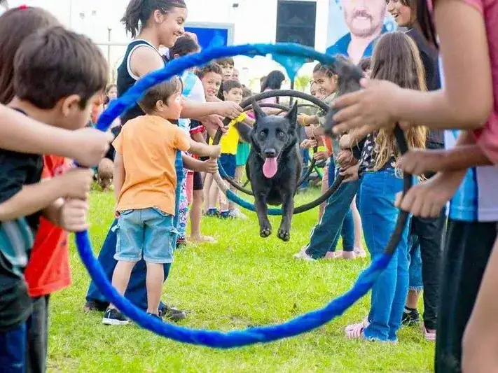 Festejos por el Mes del Niño en el barrio Lisbel Rivira