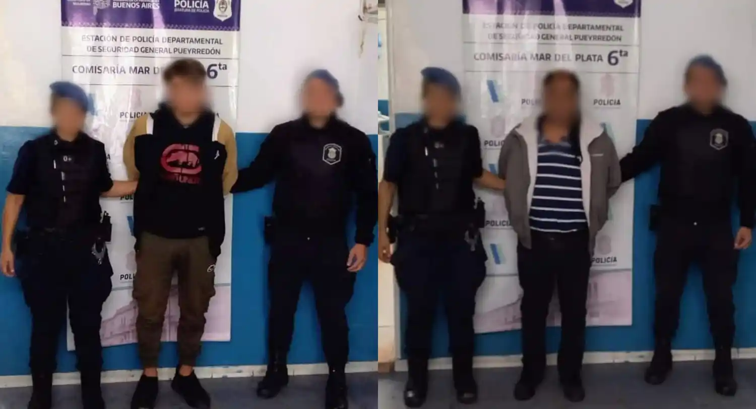 Ambos malvivientes, de 24 y 58 años.