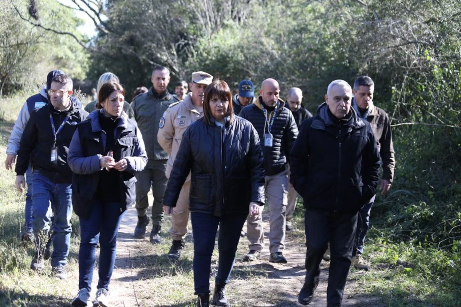 Patricia Bullrich habló tras los nuevos rastrillajes en 9 de Julio: “No tenemos ningún dato de Loan”