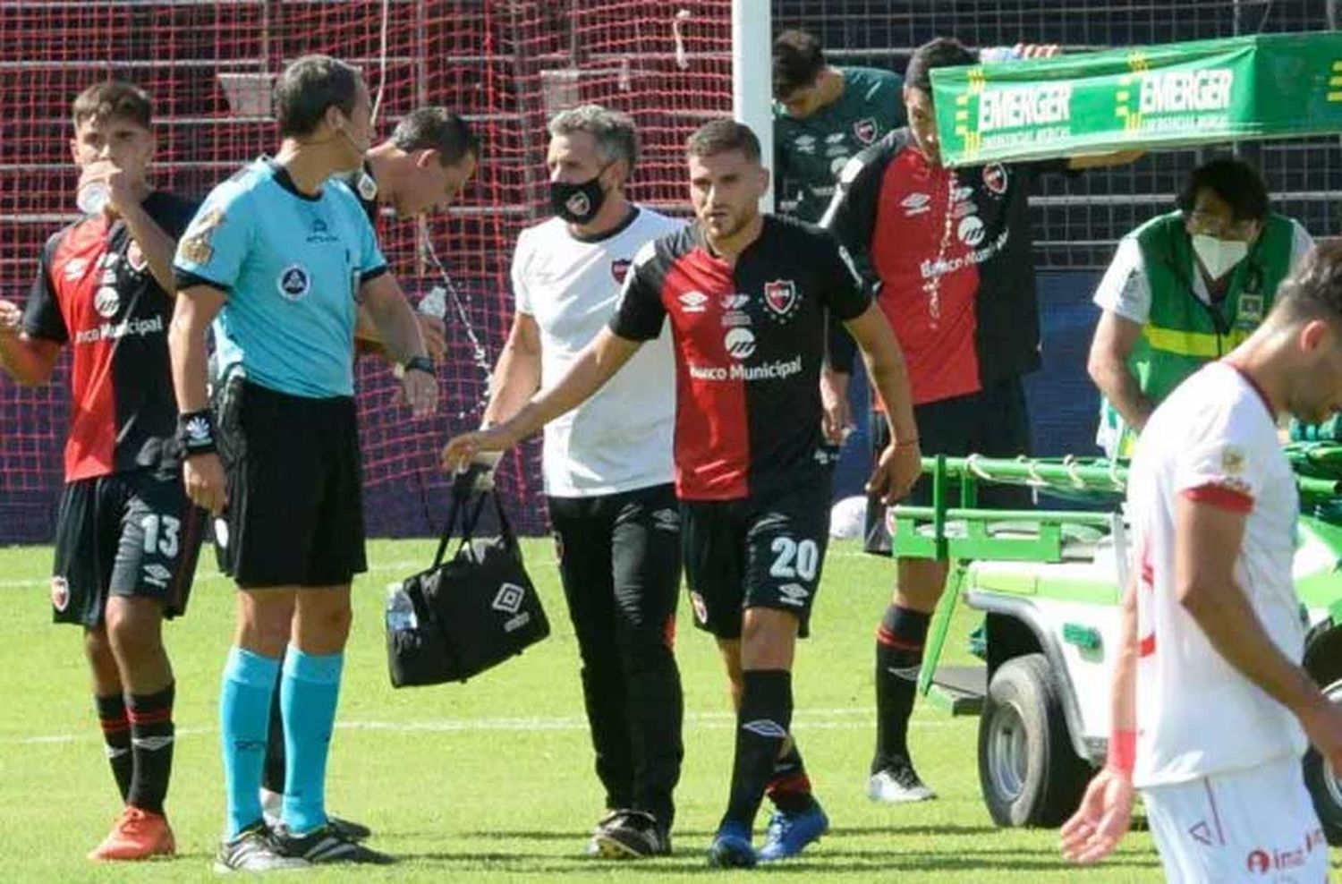 Se confirmó la lesión de Julián Fernández y Negri está en dudas para el duelo con Lanús