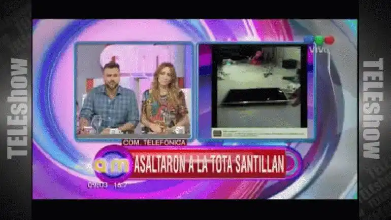 La furia de la Tota Santillán por un robo en la casa de su ex mujer: “Si estaba, los mataba”