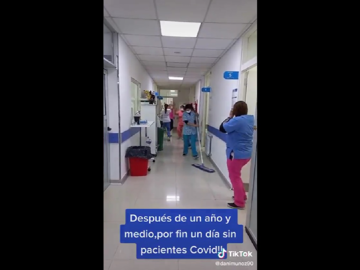 En un hospital bonaerense celebraron con un baile no tener internados por covid 