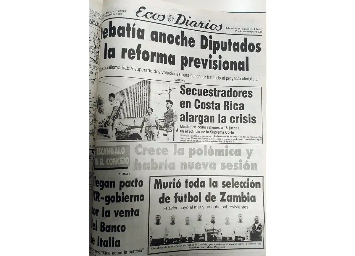 Jueves 29 de abril 1993