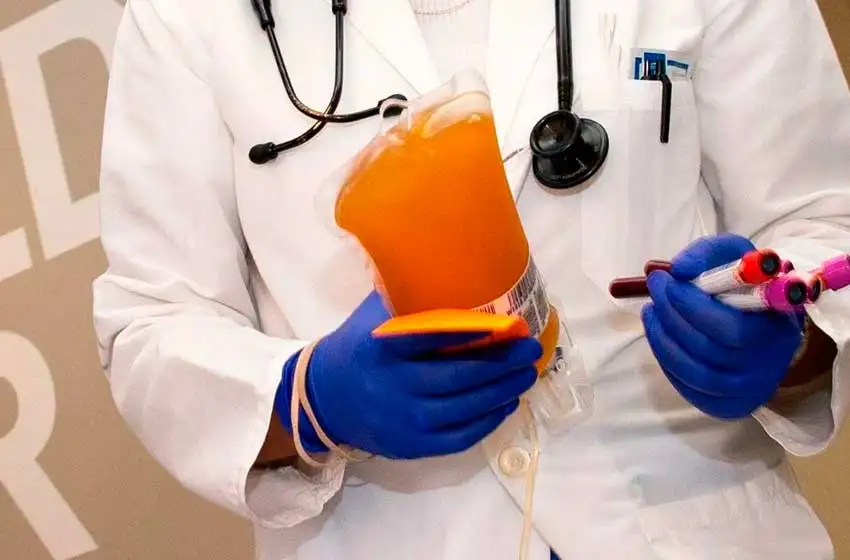 Tandil: se concretó el primer tratamiento con plasma de pacientes recuperados