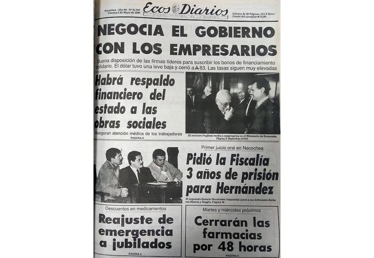 Viernes 5 de mayo de 1989