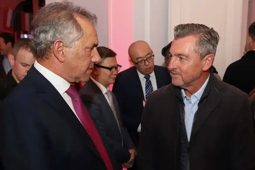 Daniel Scioli y Diógenes de Urquiza