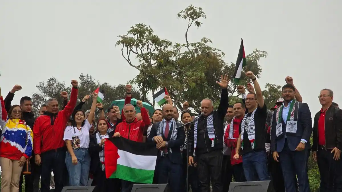 «SOMOS SOLDADOS de la causa PALESTINA»: oficialistas conmemoran un año del conflicto entre Israel y Hamás