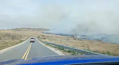 Continúa el incendio en el Parque Nacional Quebrada del Condorito de Córdoba y se estima un daño a 800 hectáreas