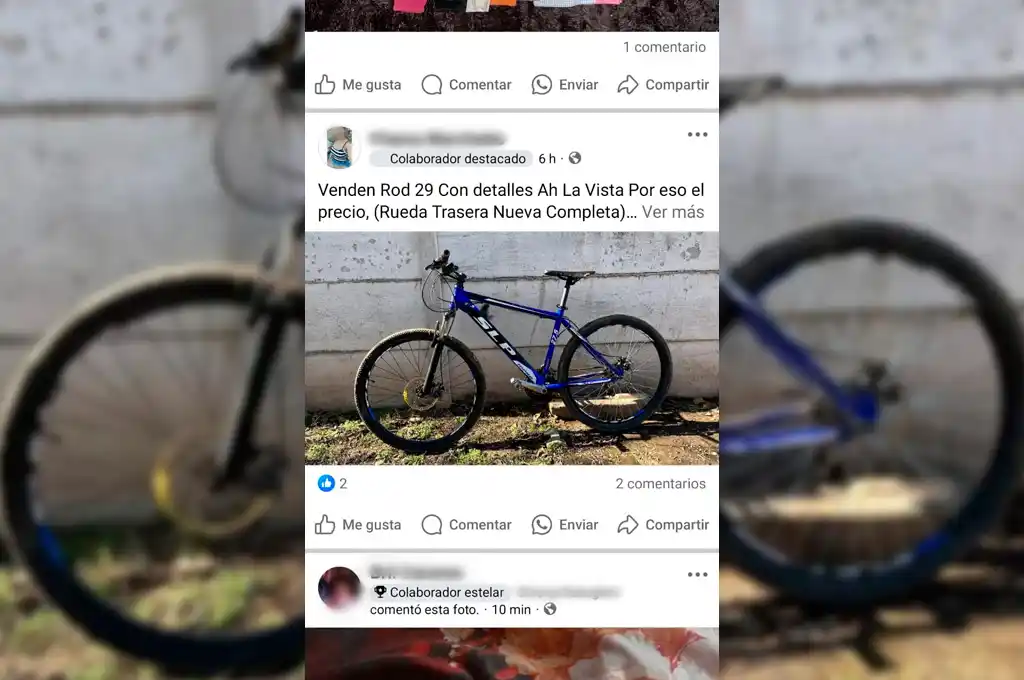 robo de bicicleta marketplace - 1