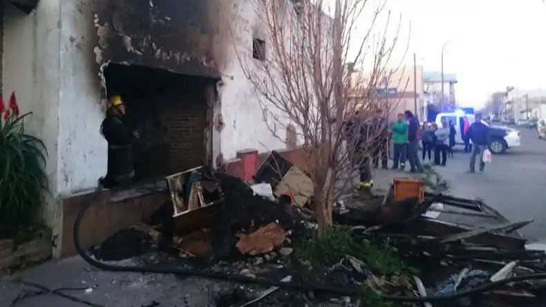 Olavarría: Una casa se incendió dos veces en un día