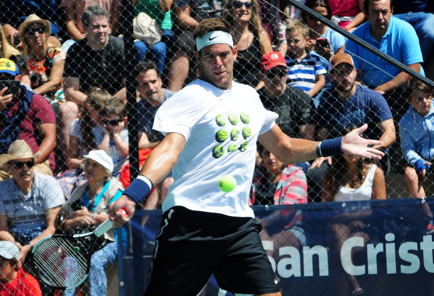En Tandil, Del Potro se afina de cara al regreso