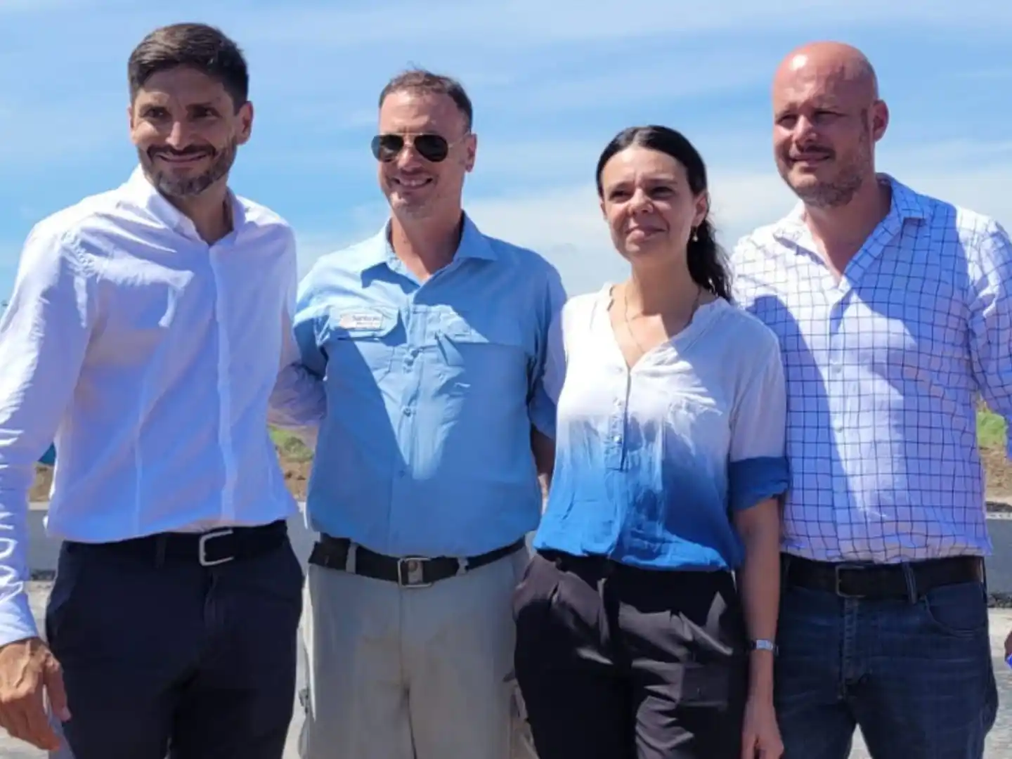 La referente radical llega de la mano del gobernador Pullaro, el ministro Enrico y el secretario Vergé