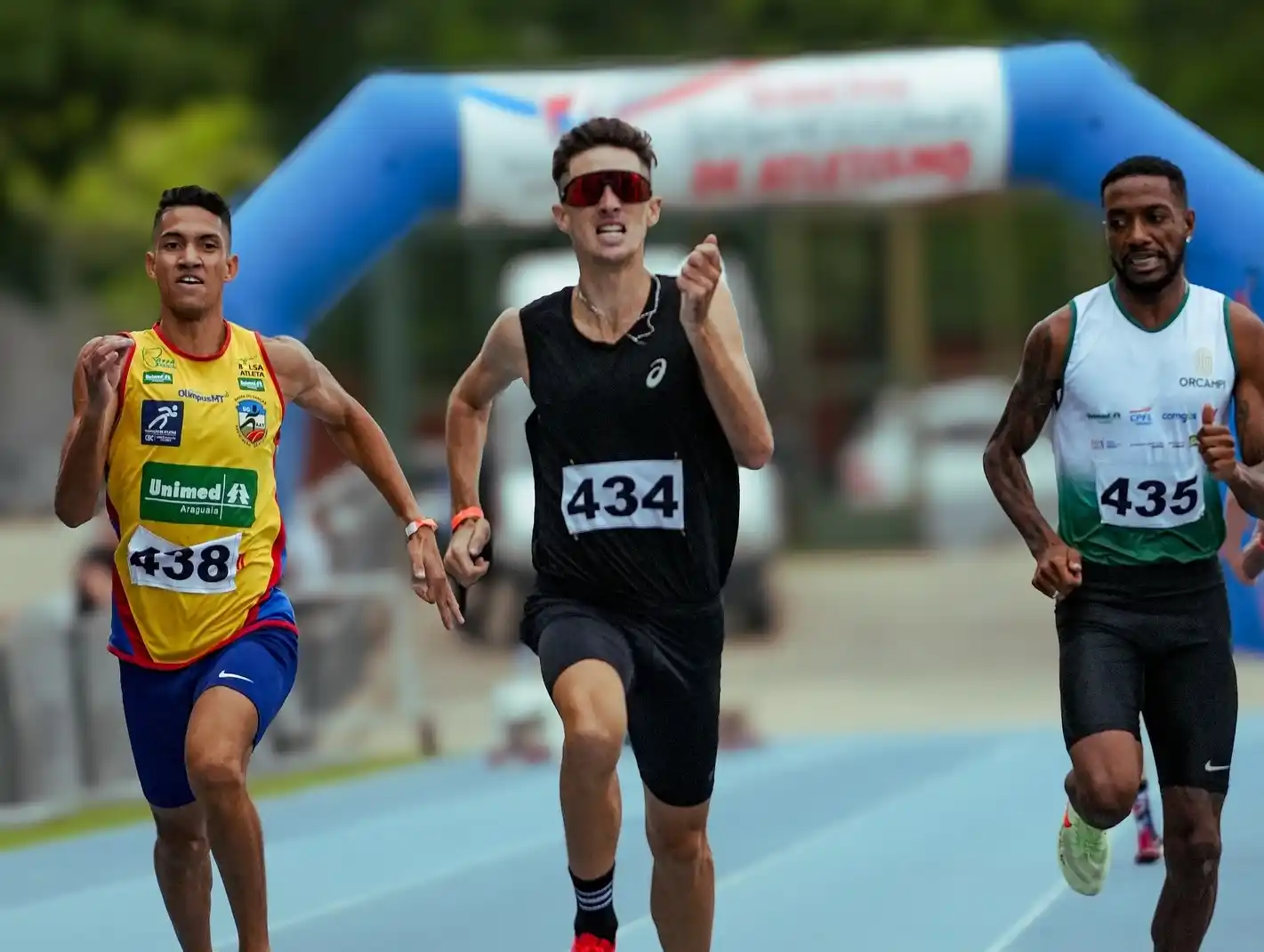 Diego Lacamoire se quedó con la medalla de plata en los 1500m. Foto: Sebastián Lasquera (CADA)