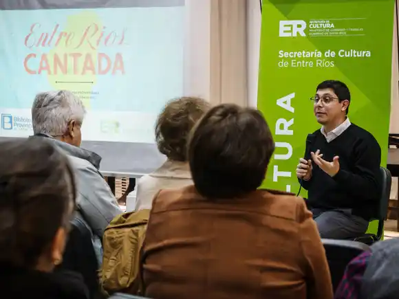 Se realizó el tercer encuentro de lectura del ciclo Entre Ríos cantada