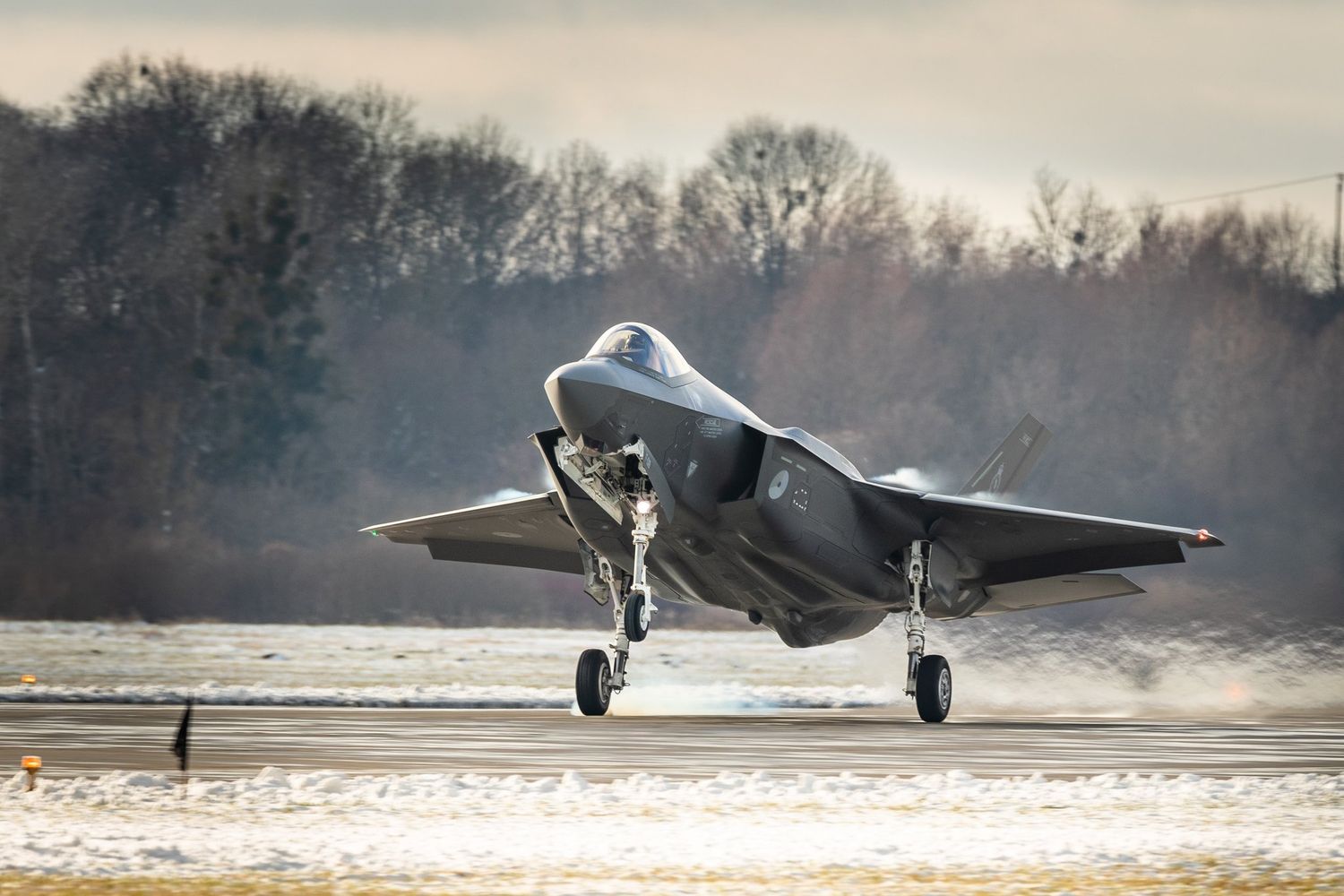 Netherlands F-35 fighters intercepted three Russian aircraft near Poland