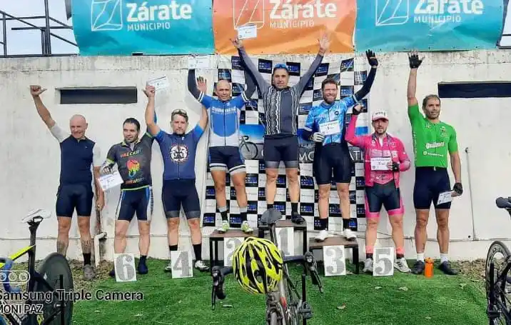 Ciclismo: Excelente participación de los Villarruel en Zárate