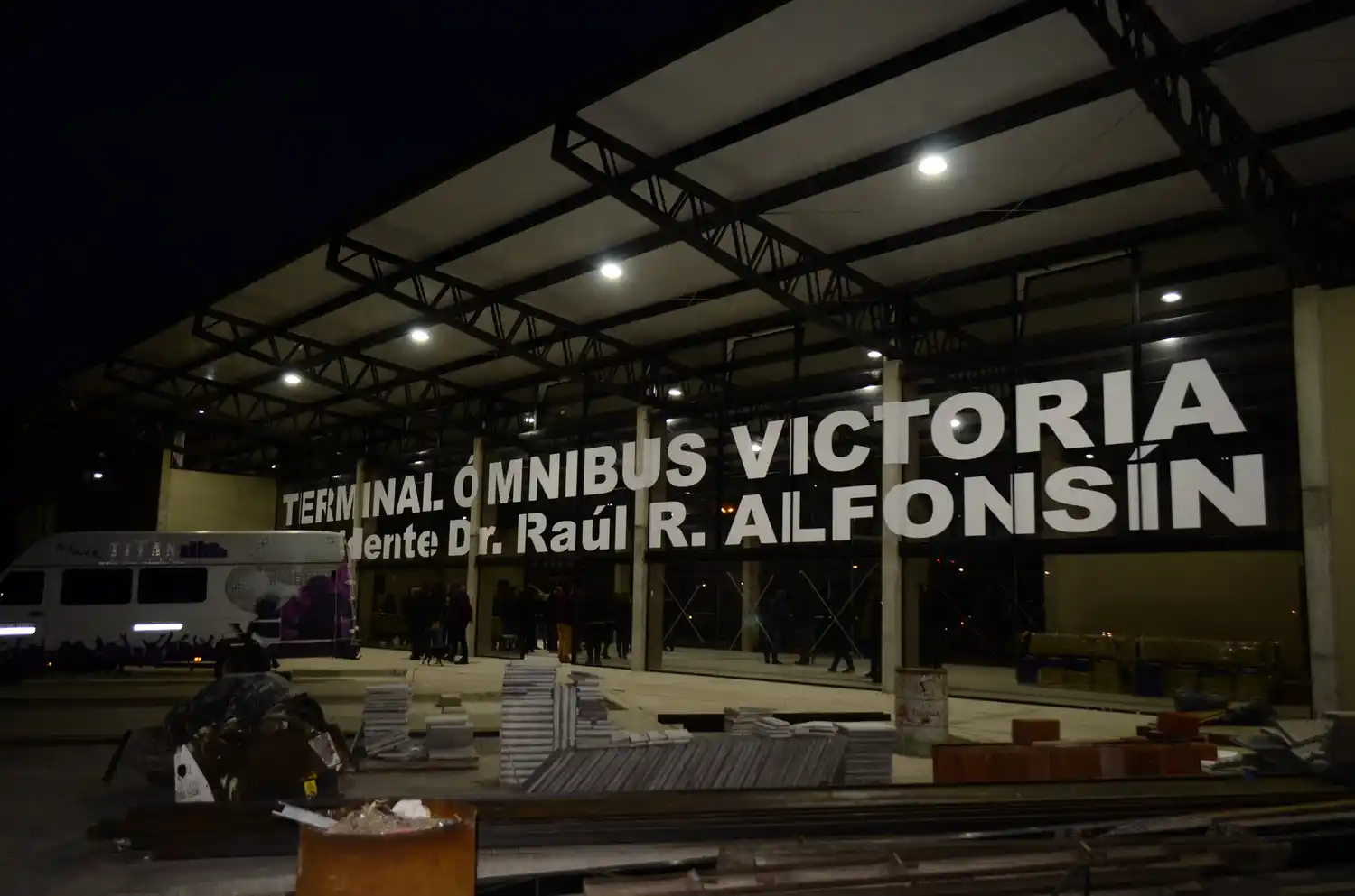 La nueva terminal de ómnibus se llama ‘Presidente Raúl Alfonsín’