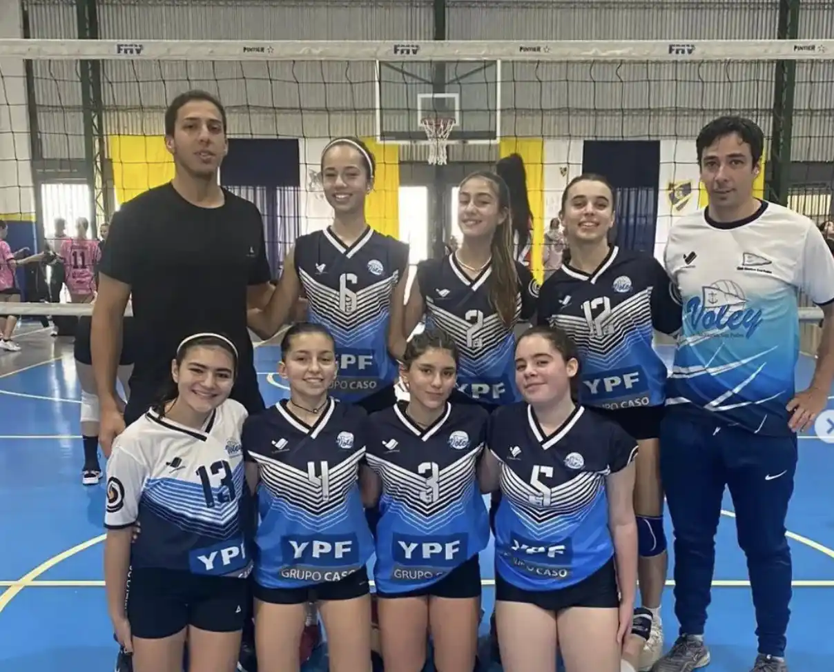 Vóley: el sub 14 de Náutico disputó una nueva fecha del clasificatorio la Liga Provincial de Clubes