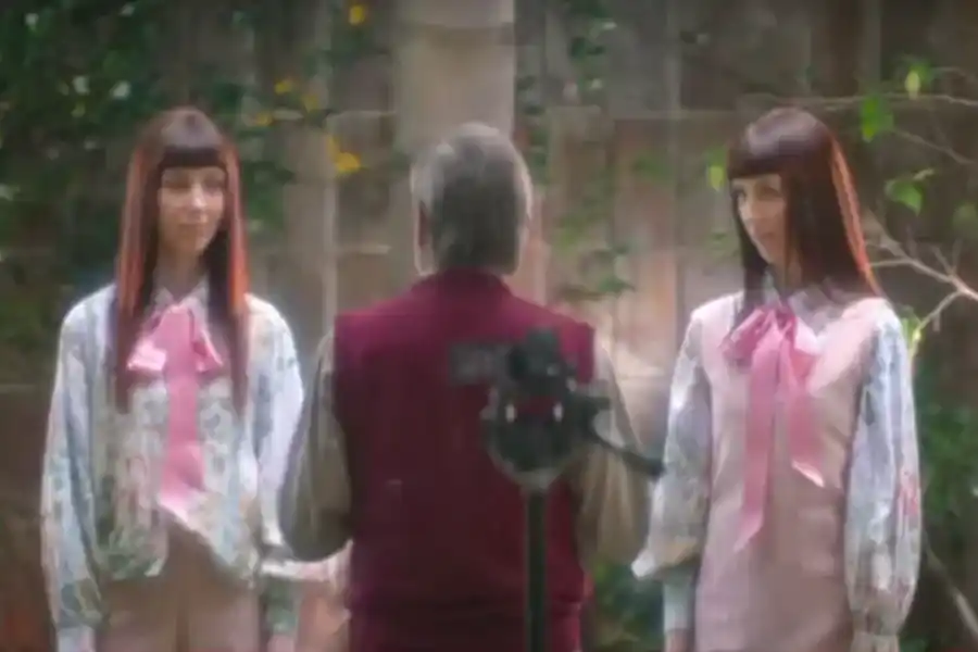 Las gemelas y Eliseo, en El Encargado 3