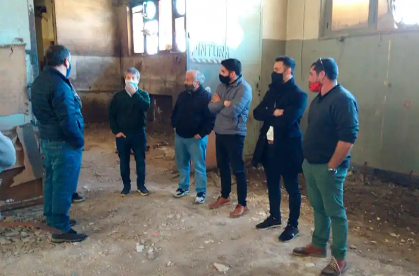 Autoridades Municipales se reunieron en el Galpón de la Ex Coopetraf para su puesta en valor