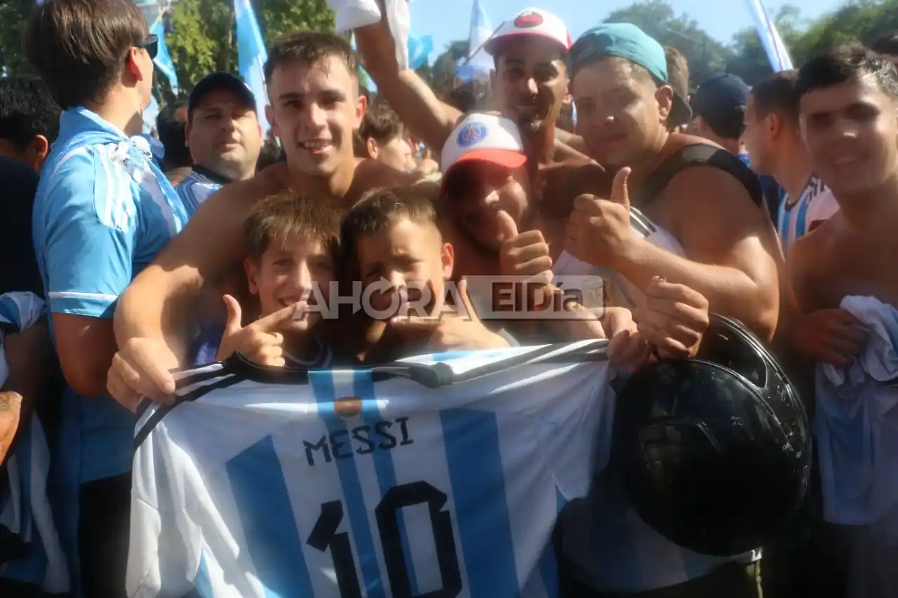 festejos argentina campeón obeliscos gualeguaychú - 16