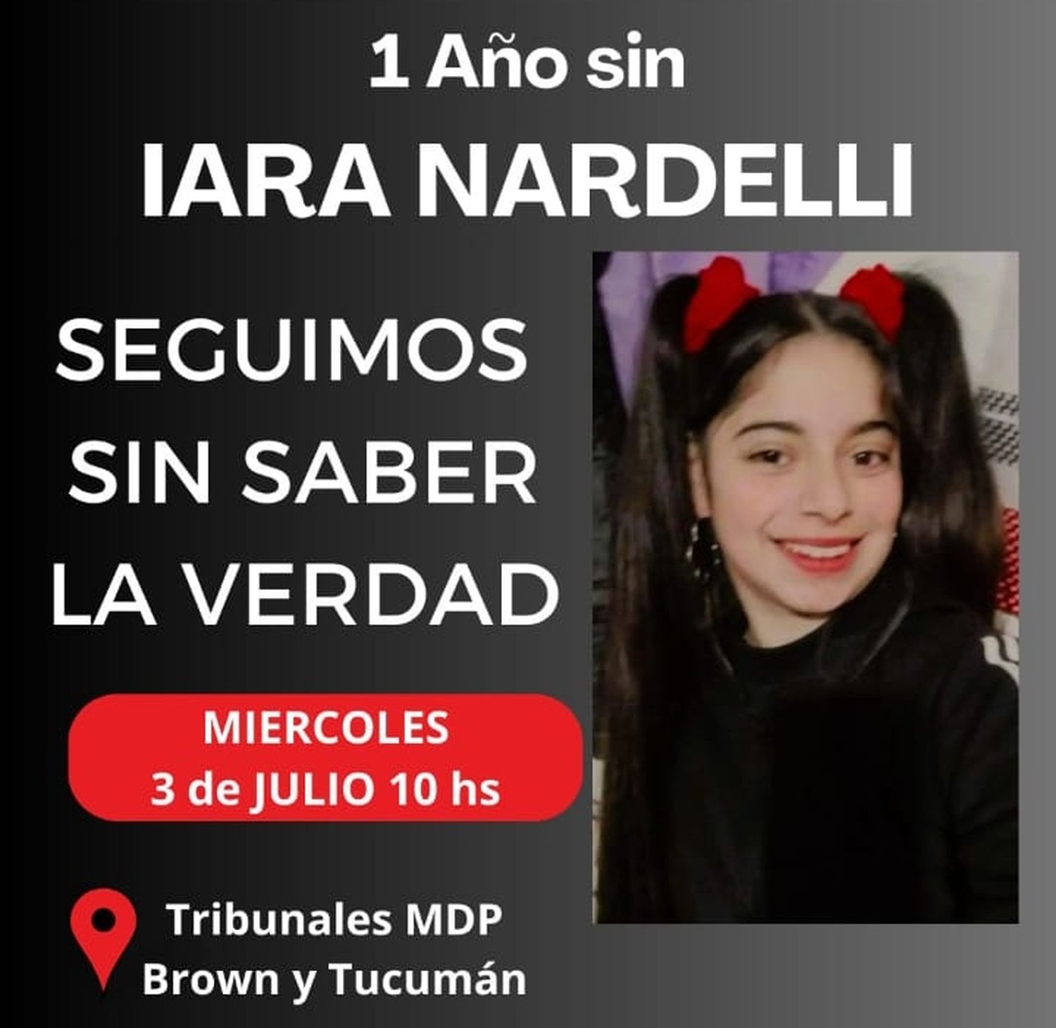 Un año sin Iara Nardelli: 