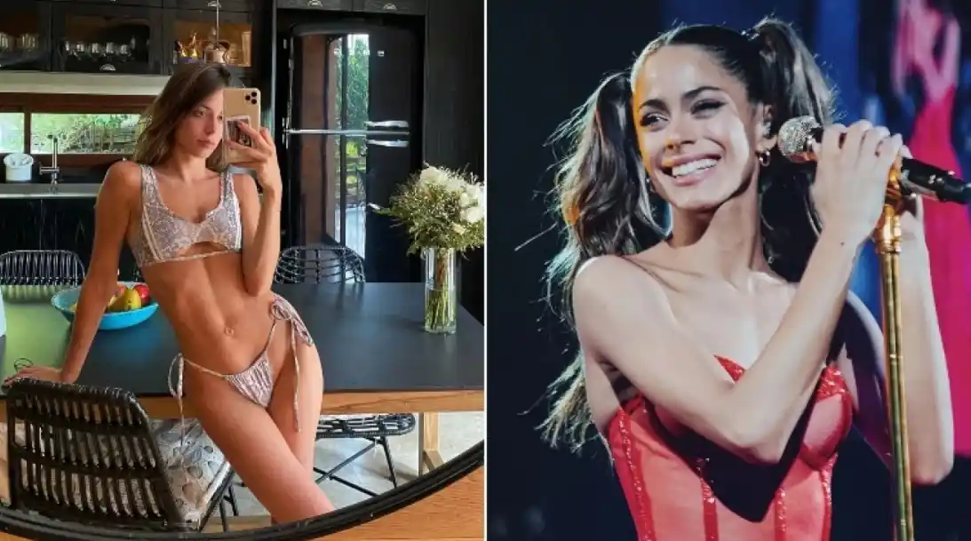 Tini Stoessel compartió una selfie súper hot en bikini 