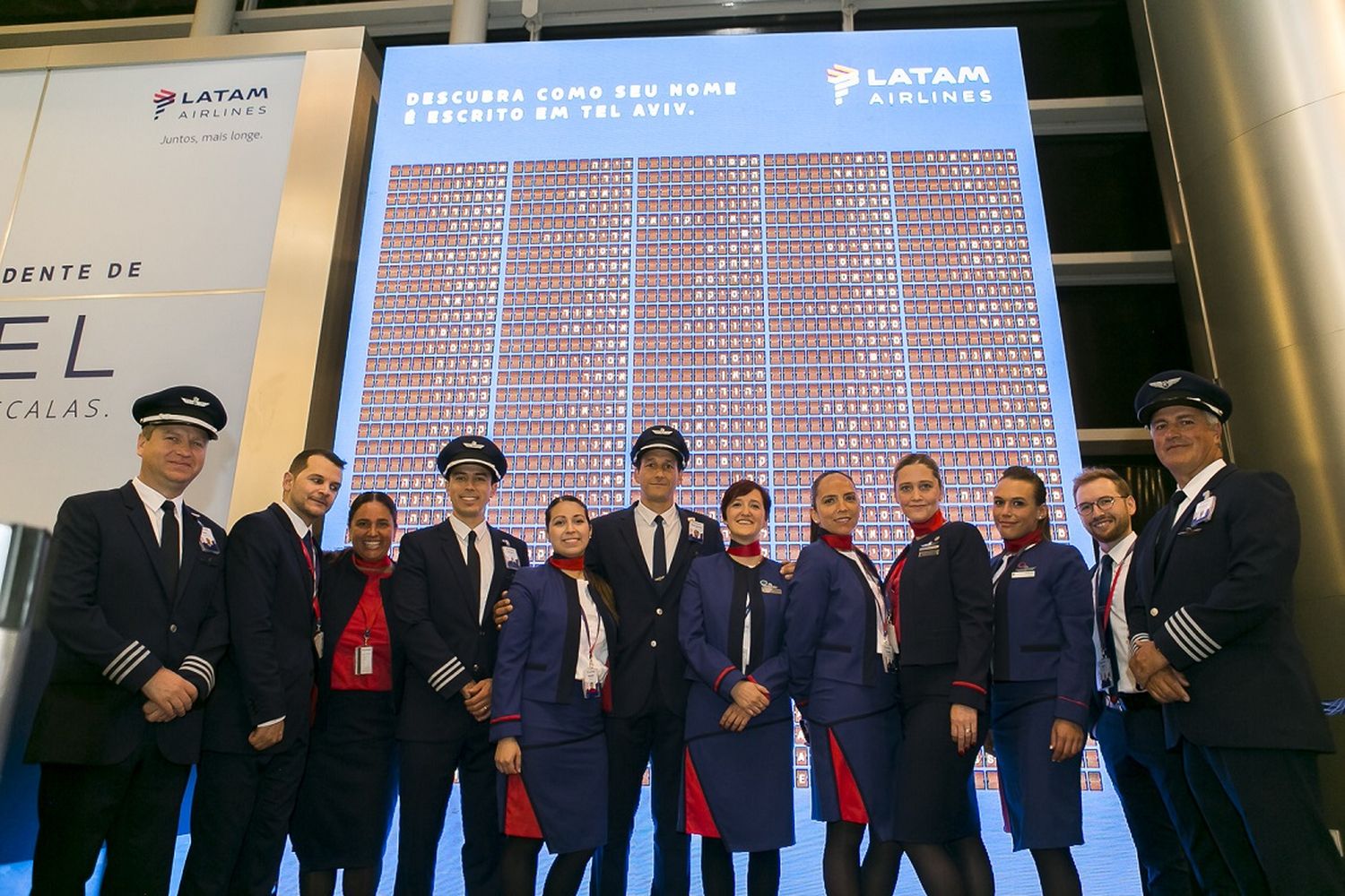 LATAM inauguró sus vuelos a Tel Aviv