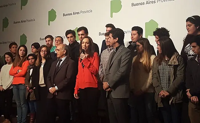 Vidal negó un plan de "persecución" virtual a docentes bonaerenses