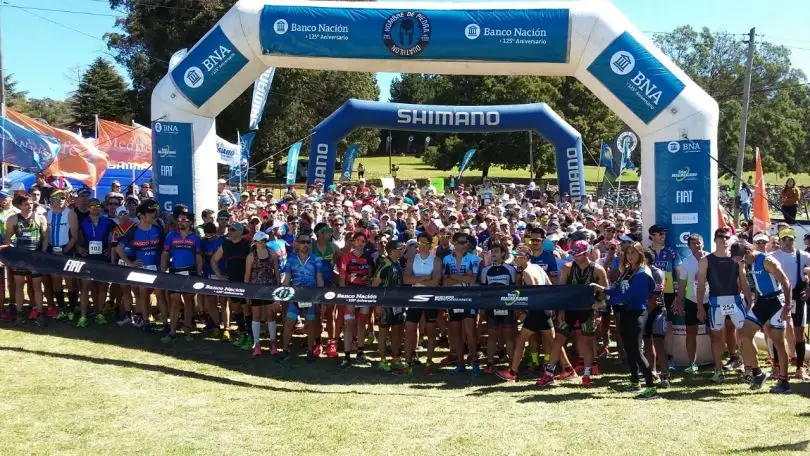 Se presenta oficialmente  el duatlón Hombre de Piedra