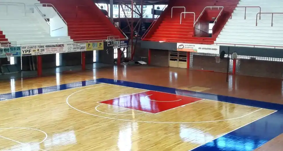 Finalizaron las obras en el estadio cubierto del Club Atlético Unión