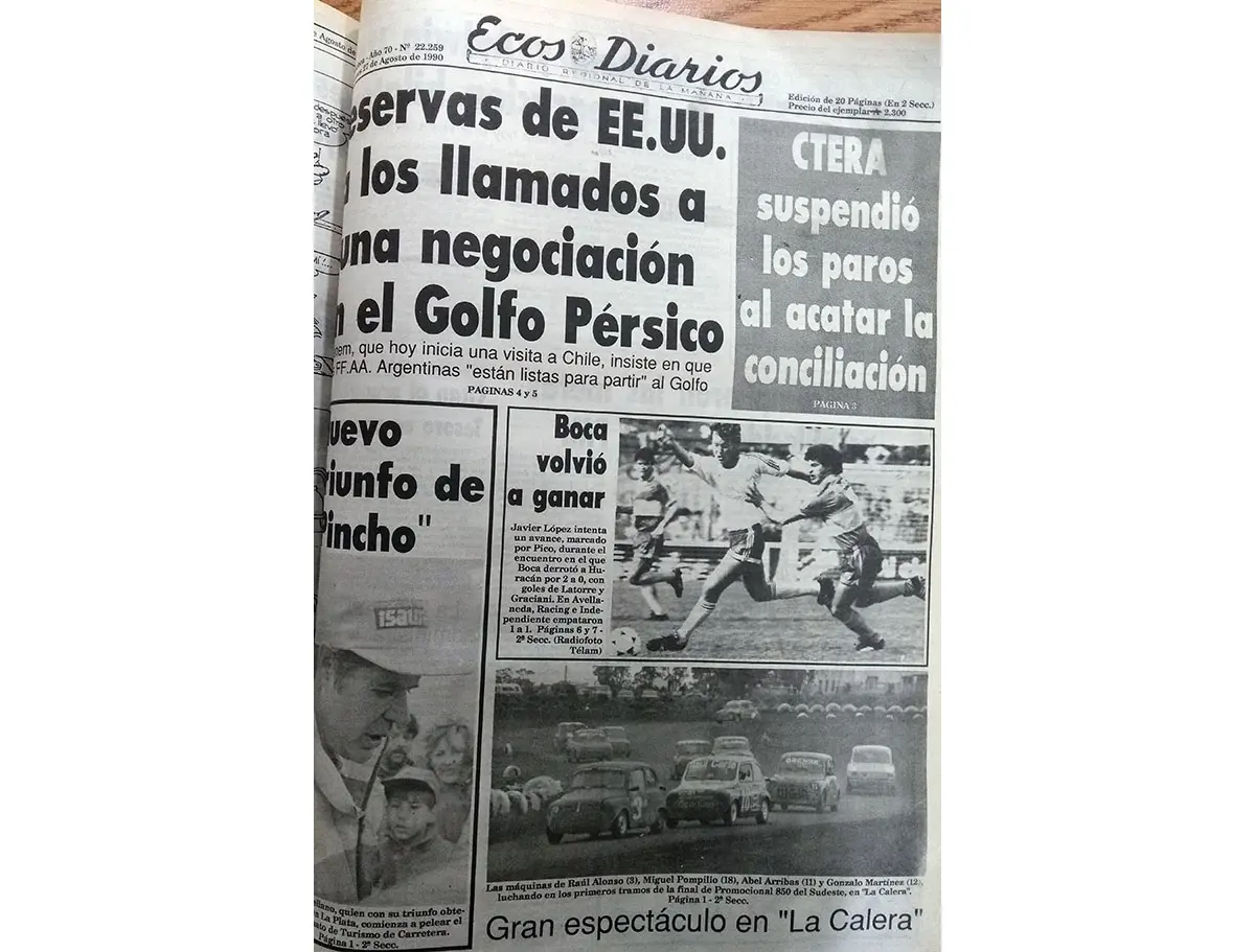 Lunes 27 de agosto de 1990