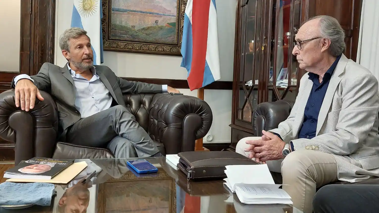 El gobernador Frigerio aseguró que continuará la intervención