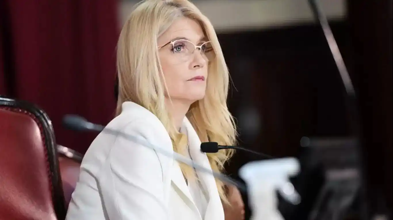 Verónica Magario, vicegobernadora y presidenta del Senado de la Provincia.