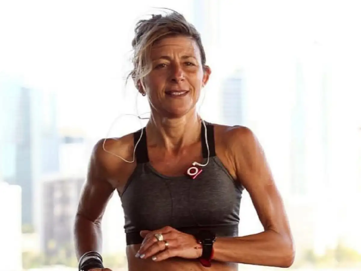 Carolina Pochettino en los 42K de Miami