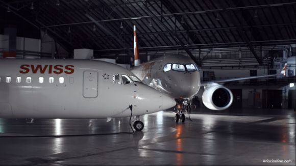 [Video] SWISS filma una «conversación» entre un Avro RJ y un Bombardier CSeries