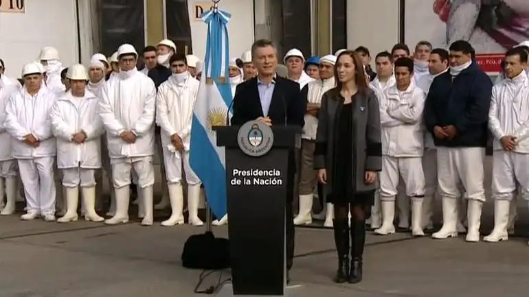 Mauricio Macri: “Voy a vetar una ley que es antiempleo”