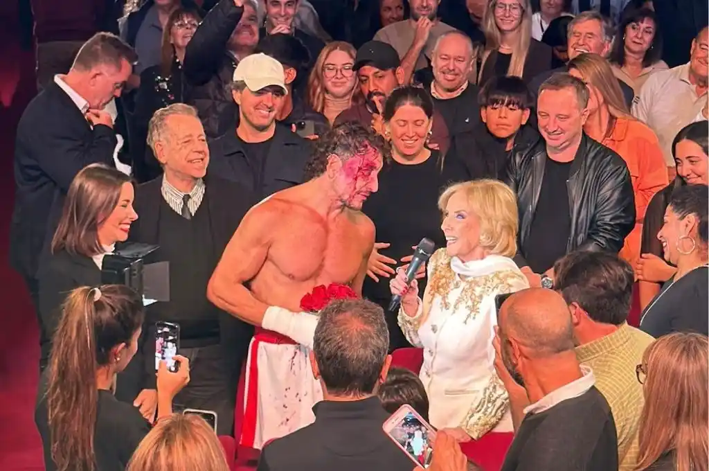 Mirtha Legrand fu a ver Rocky