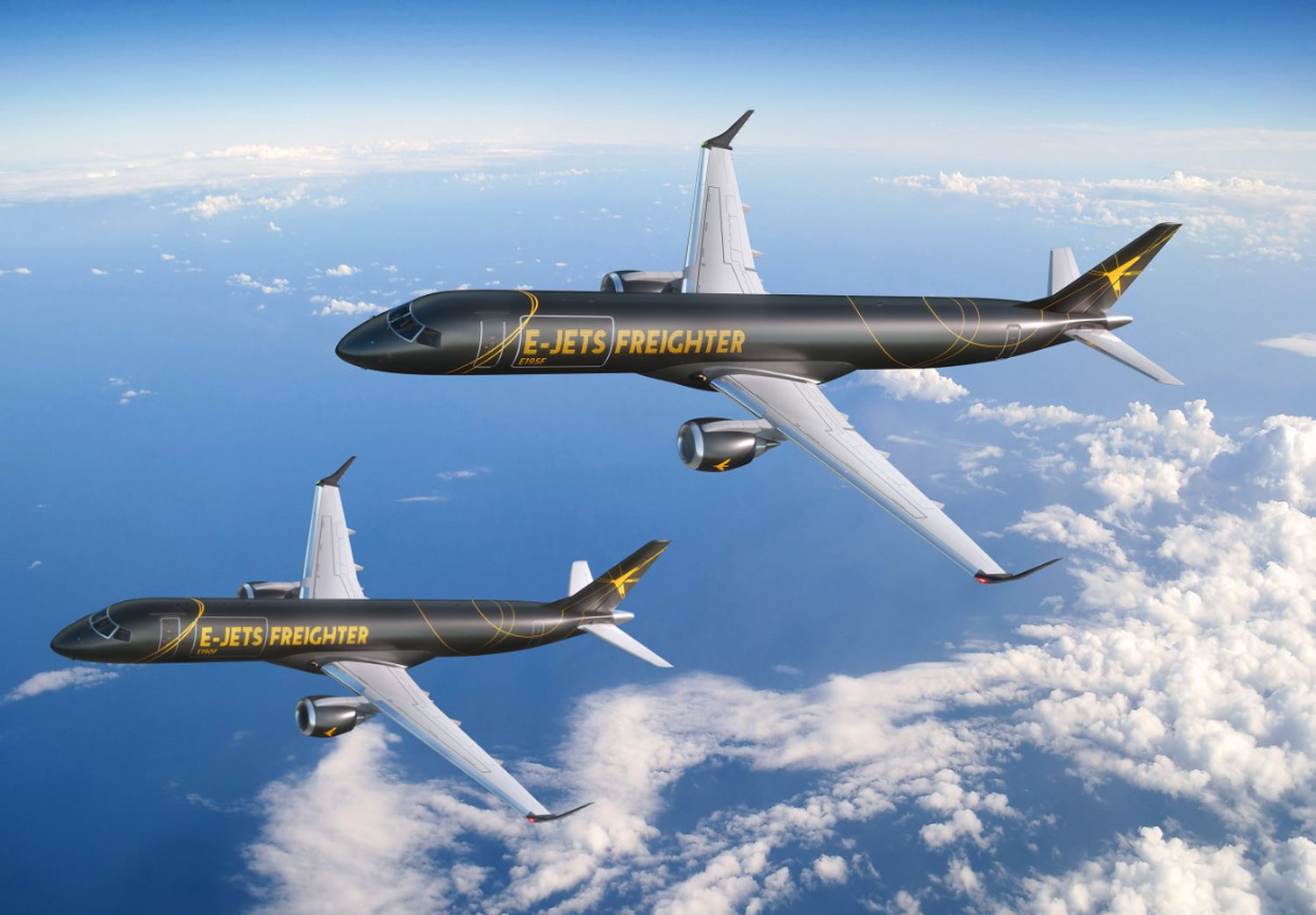 Embraer signs a firm contract for up to ten E-Jets Passenger-to-Freight conversions