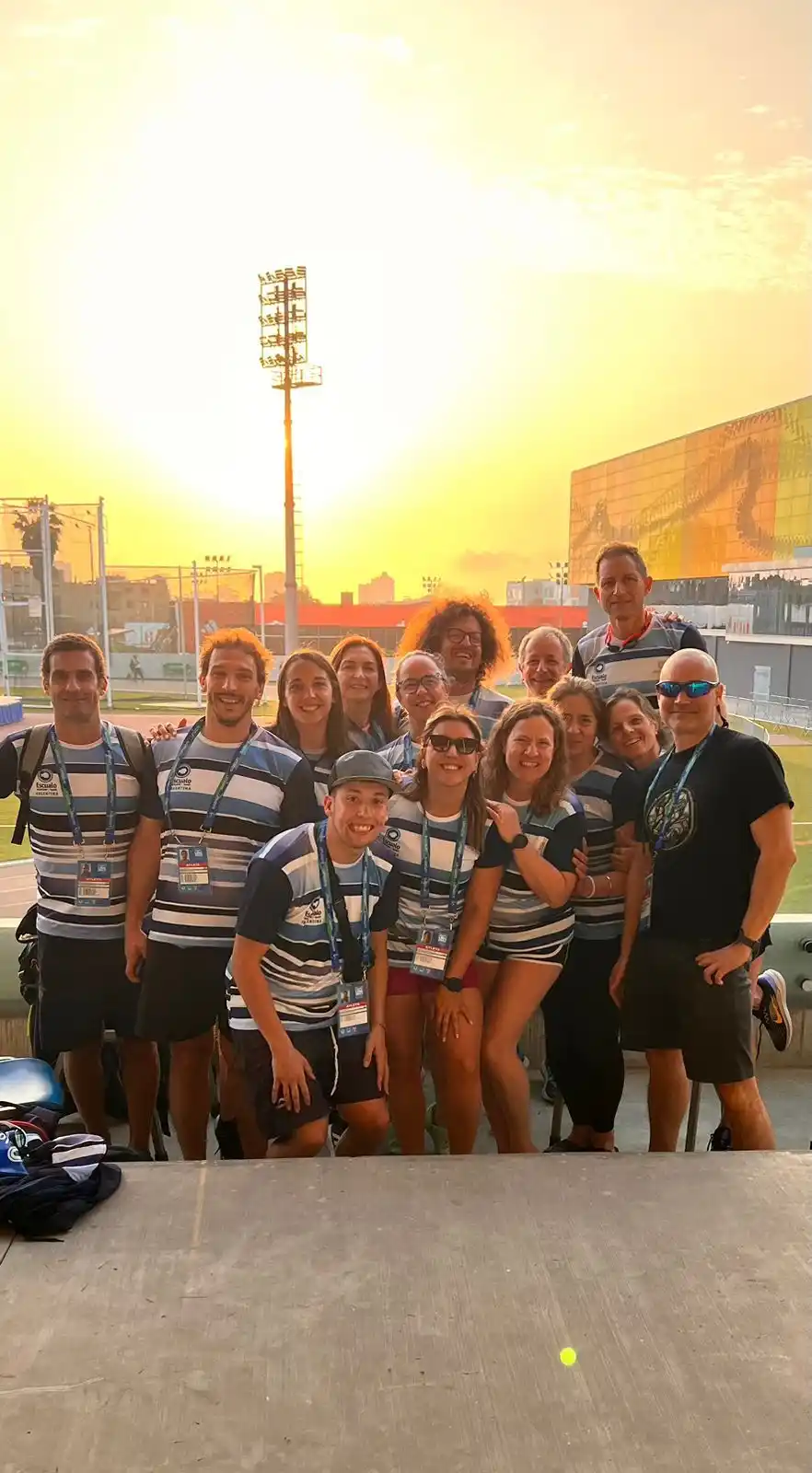 Escualo compitió en Perú.