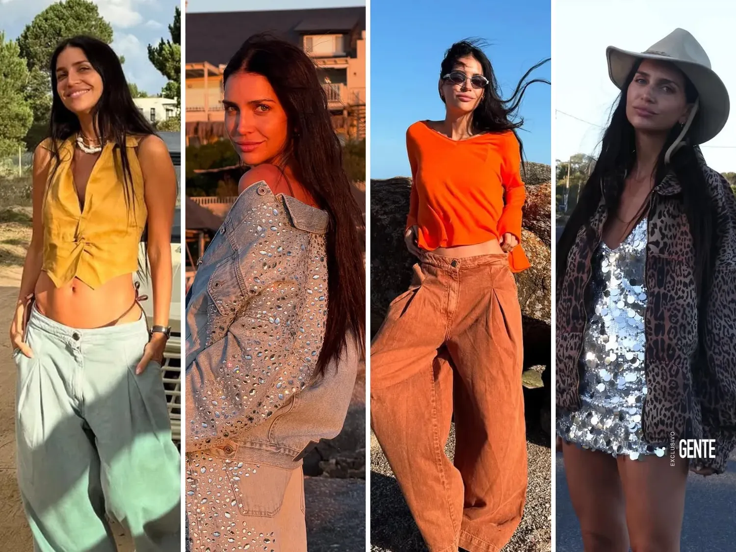 Zaira Nara marca tendencia en el verano con looks frescos y versátiles
