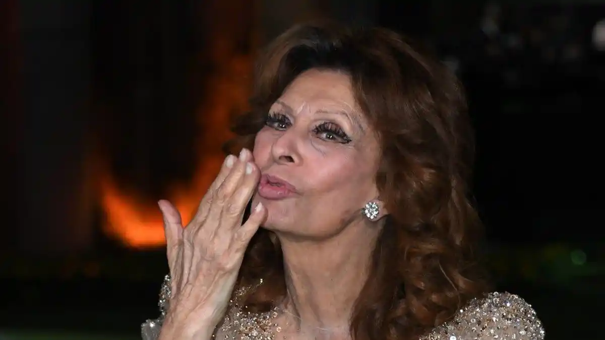 Sophia Loren fue operada con éxito de una fractura de cadera